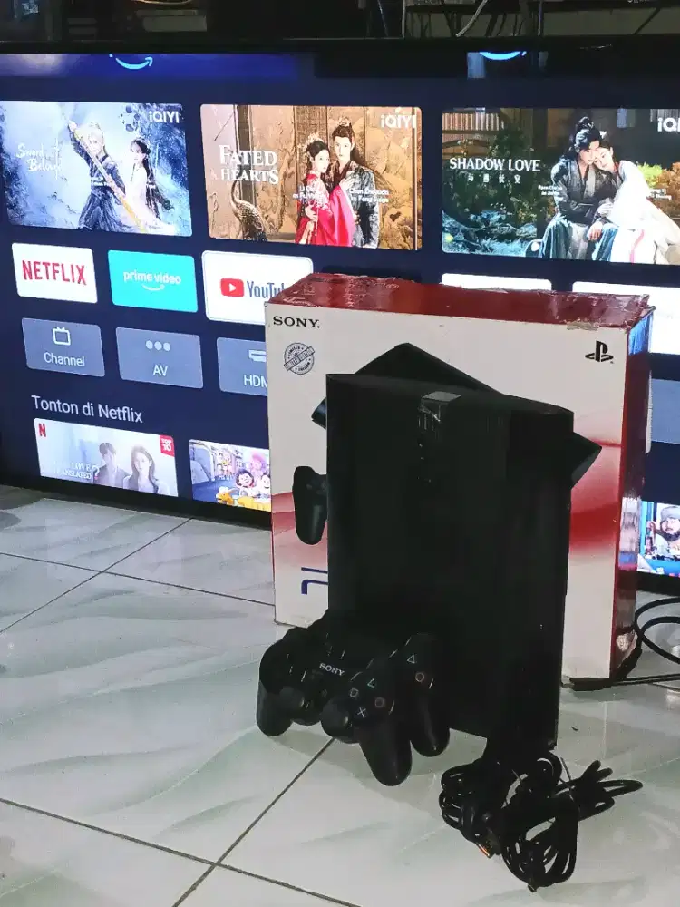 Ps3 super slim Fullset tv android 43