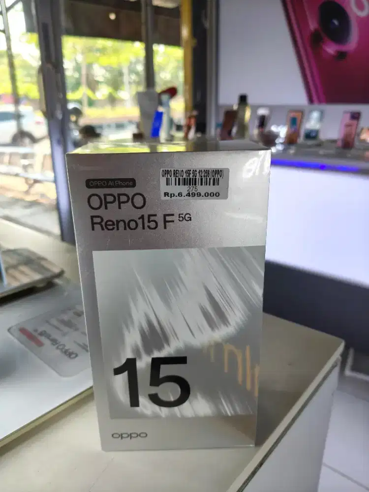 Oppo Reno 15f 5G 12/256 garansi resmi 1tahun Atlantis dahsyat