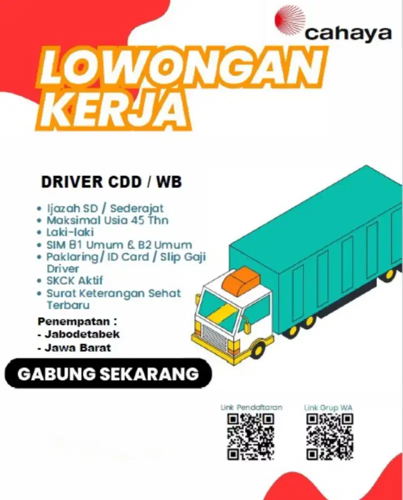 Lowongan Kerja Driver