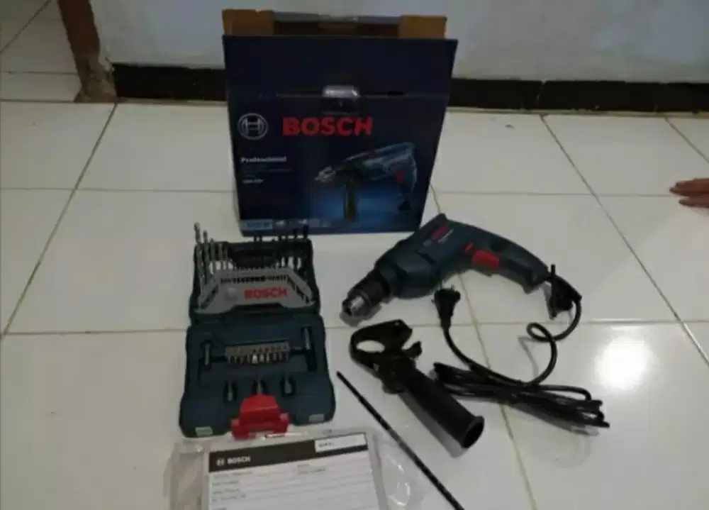 [Bosch Gsb] Mesin Bor Impact Drill 600 Professional