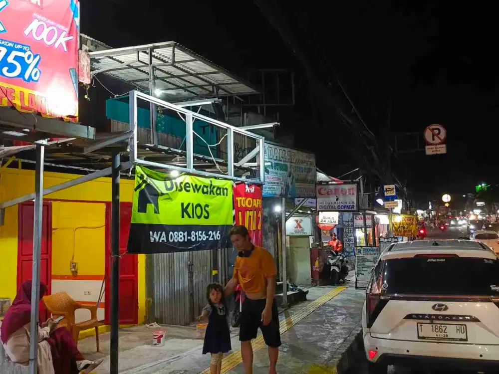 Kios Ruko Strategis Jalur Angkot Akses UI Depan Gunadarma Kampus E Kelapa Dua Depok