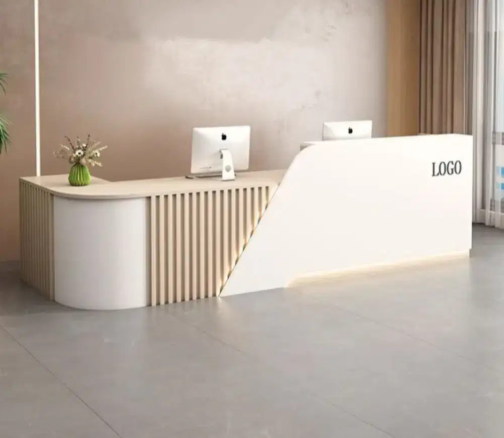 Meja Cashier Meja Kasir Modern Meja Display Custom Meja Store