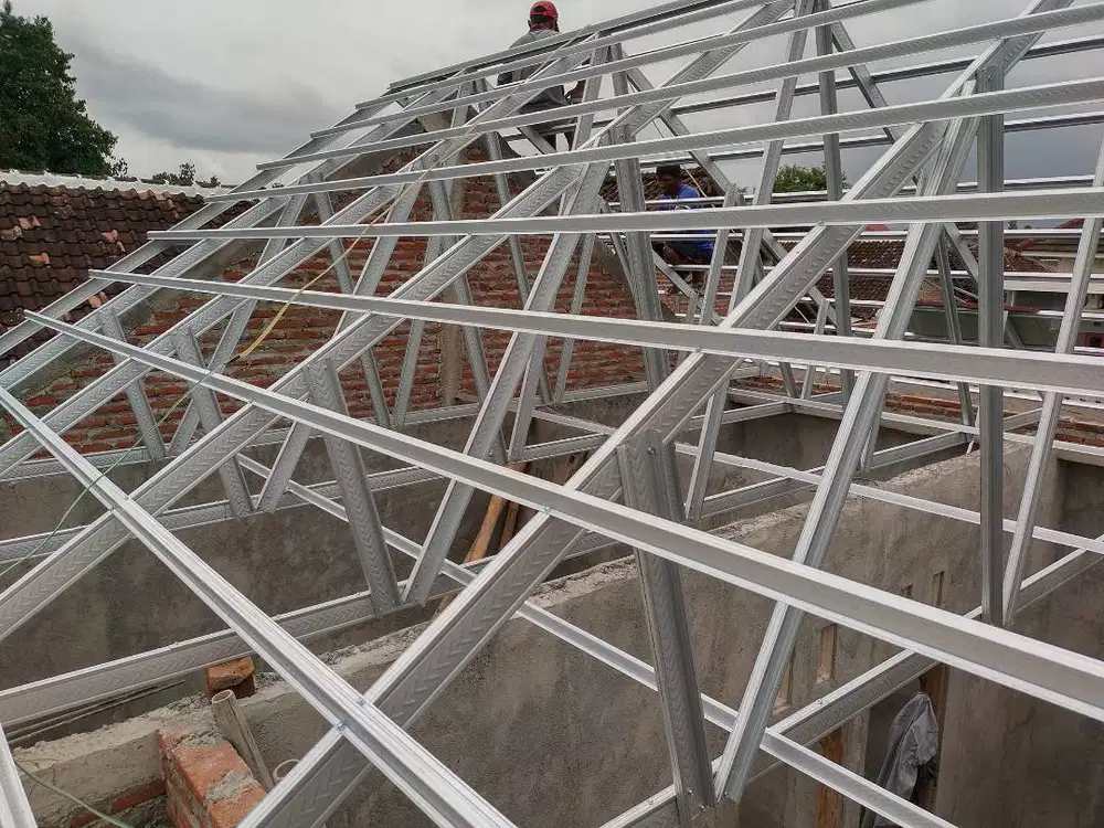 Jasa Pemasangan Baja Ringan BIMA TRUSS Konstruksi Kuat dan Awet GARANS