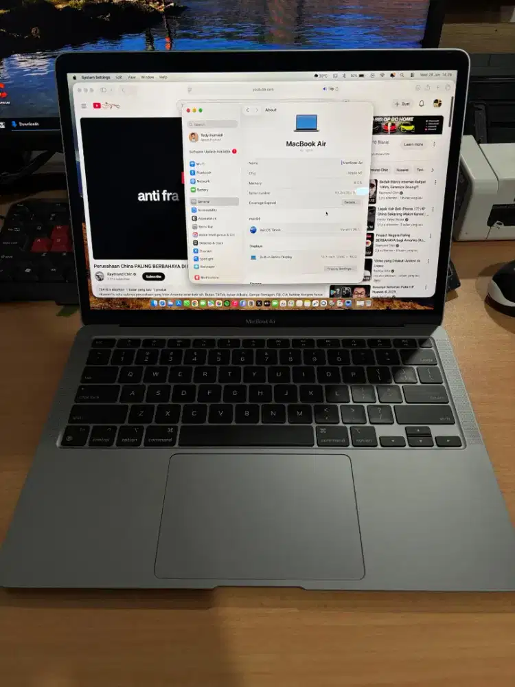 Macbook Air M1 8/256