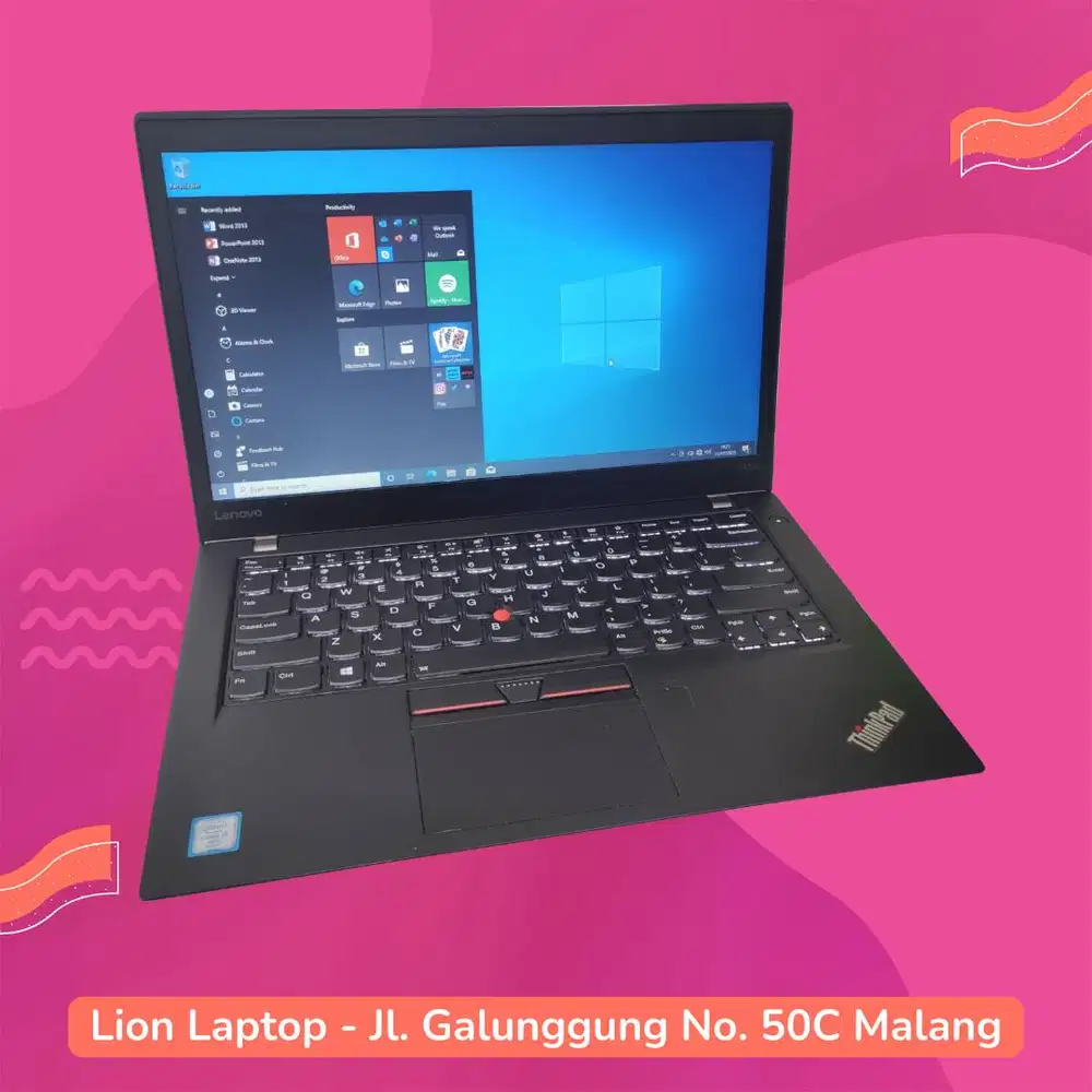 RAM 8GB SSD 256GB Core i7 SLIM Lenovo Thinkpad T470s [30|01]