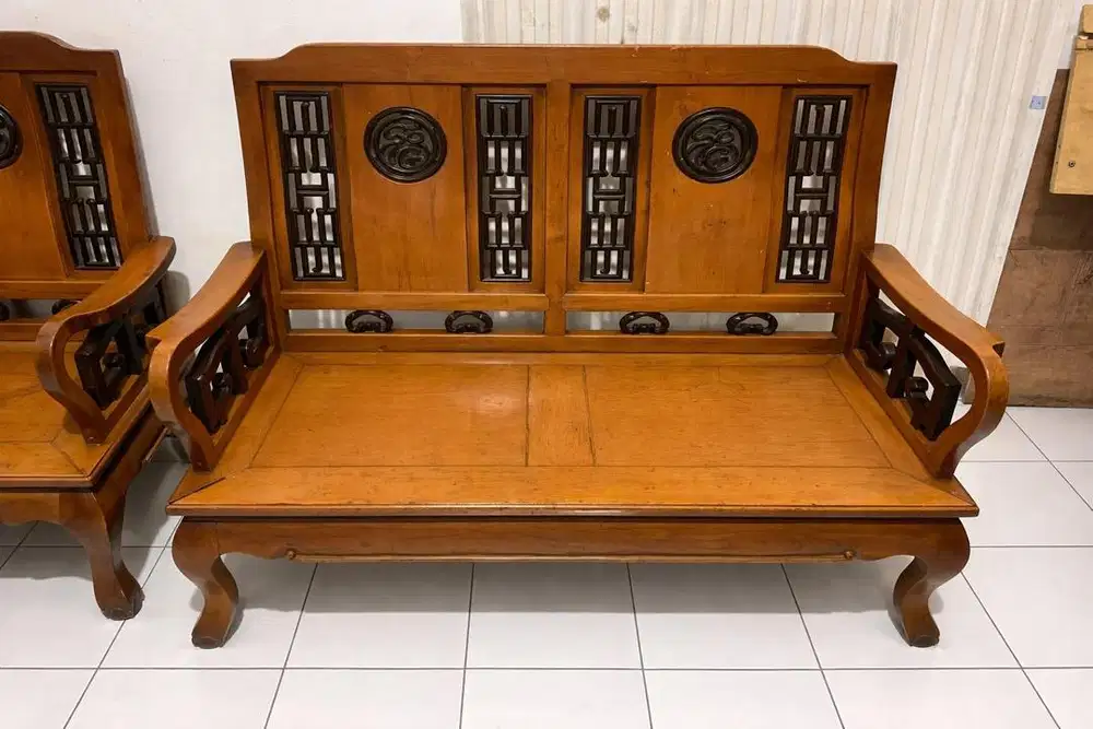 Kursi Santai Jati Jepara - 1 Set