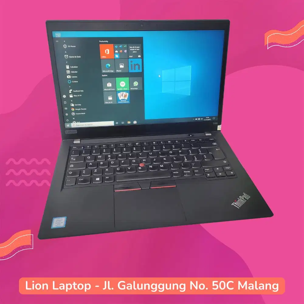 RAM 16GB i5 Gen 8 SSD 256GB Lenovo Thinkpad T490 [30|01]