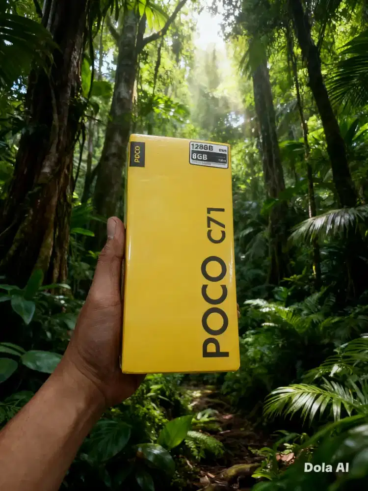 [ Fast respon WA ] Poco C71 4+4/128 Garansi resmi 15bln