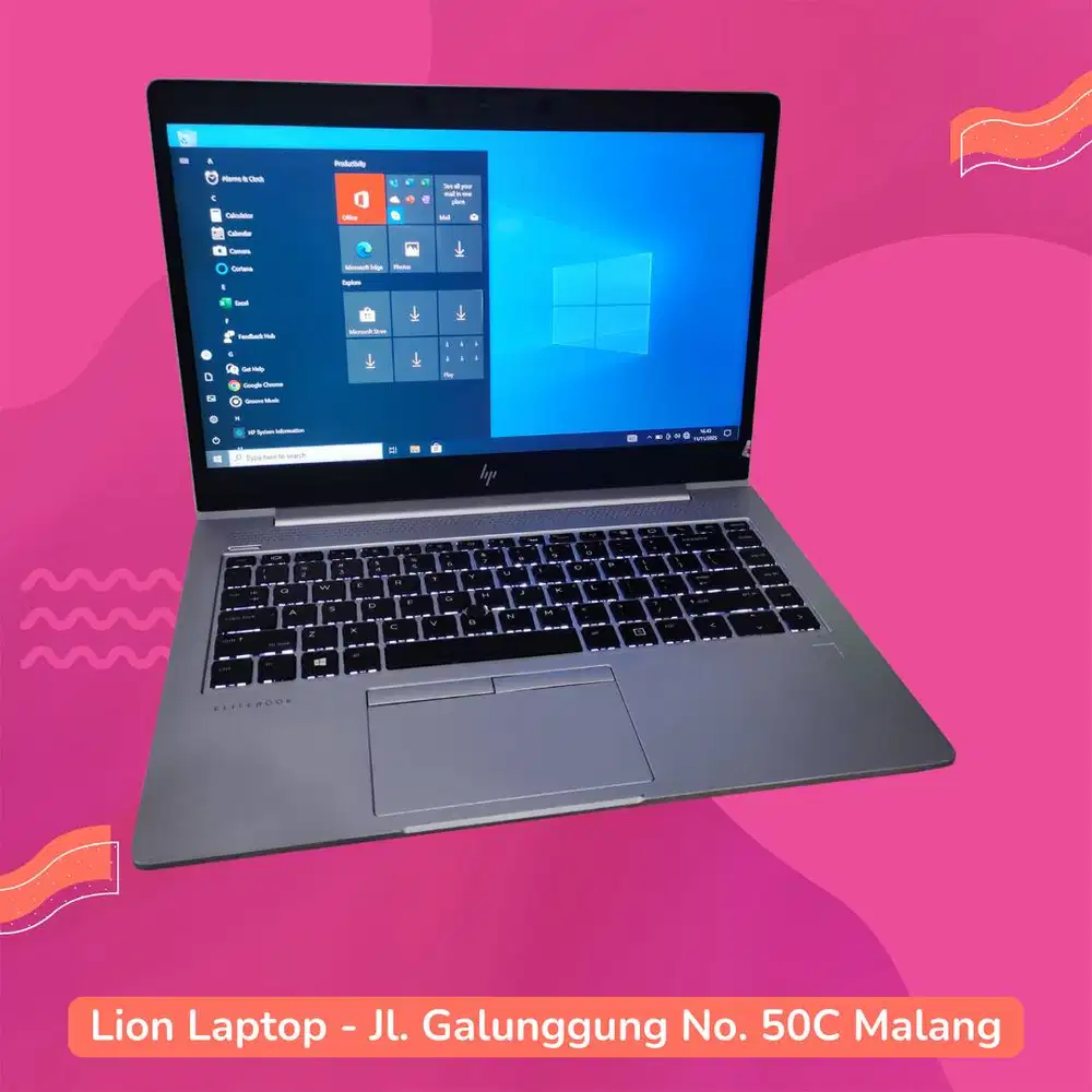 FUll Aluminium Body Core i7 gen 8 8/256 HP Elitebook 840 G6 [30|01]