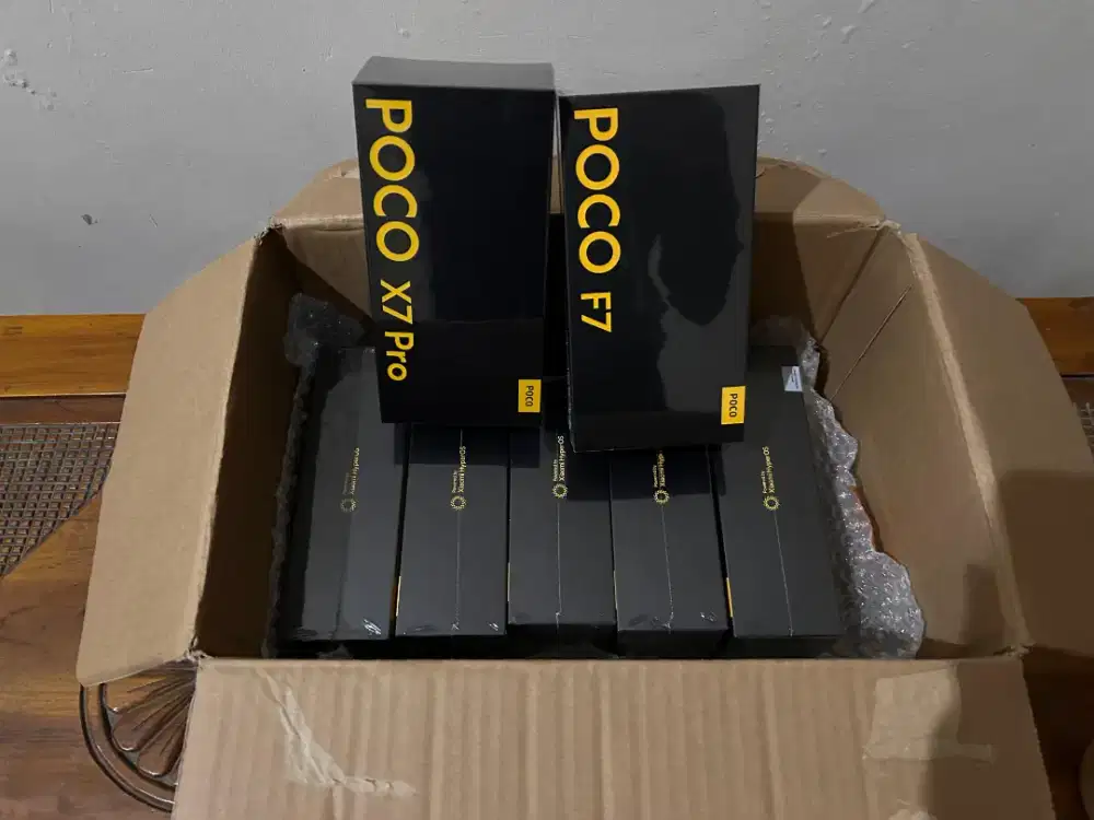 [HARGA NETT] POCO X7 PRO & POCO F7 - 12/512 - SEGEL NO REPACK