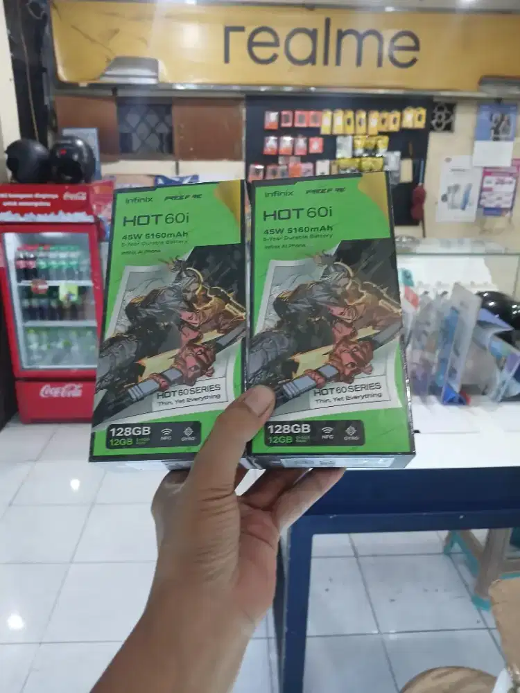 [ fast respon WA ] Infinix Hot 60i NFC 6+6/128 Garansi resmi 1thn