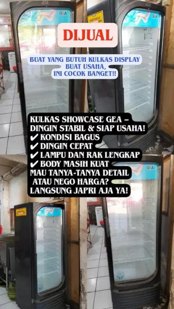 Kulkas showcase