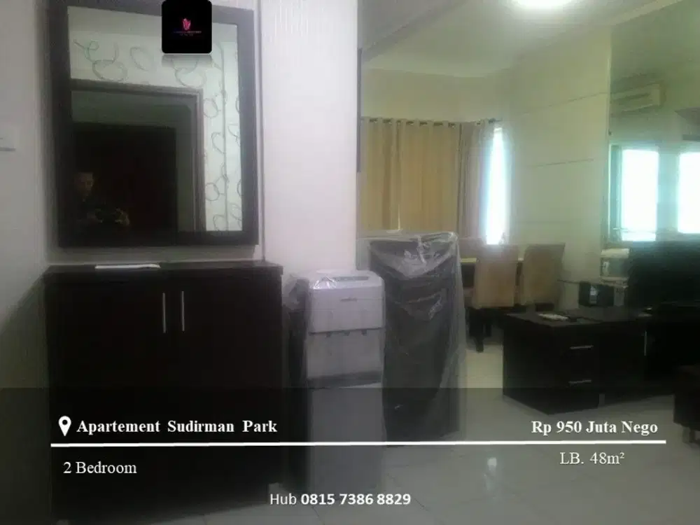 Dijual Apartement Sudirman Park Low Floor 2BR Furnished