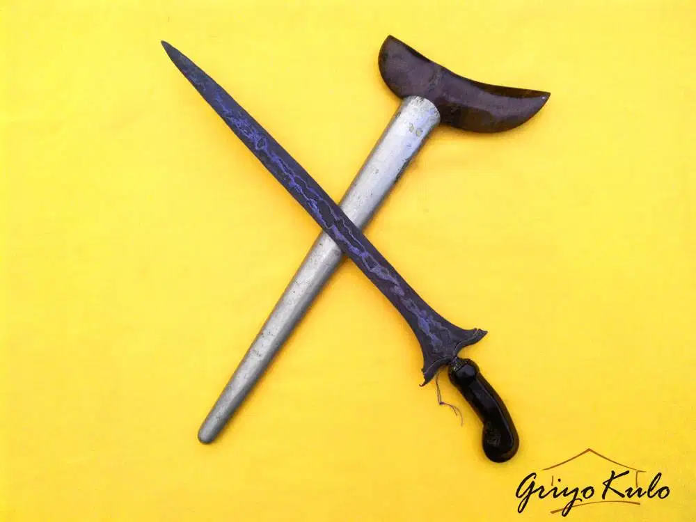 Keris Sepang Abad XV Pamor Rojo Gundolo