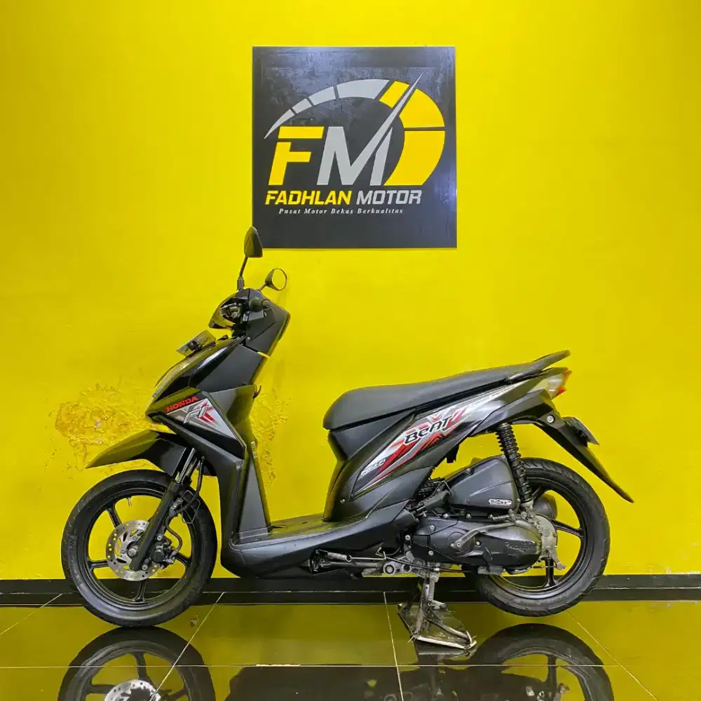 Honda Beat Fi Tahun 2015 hitam pajak on