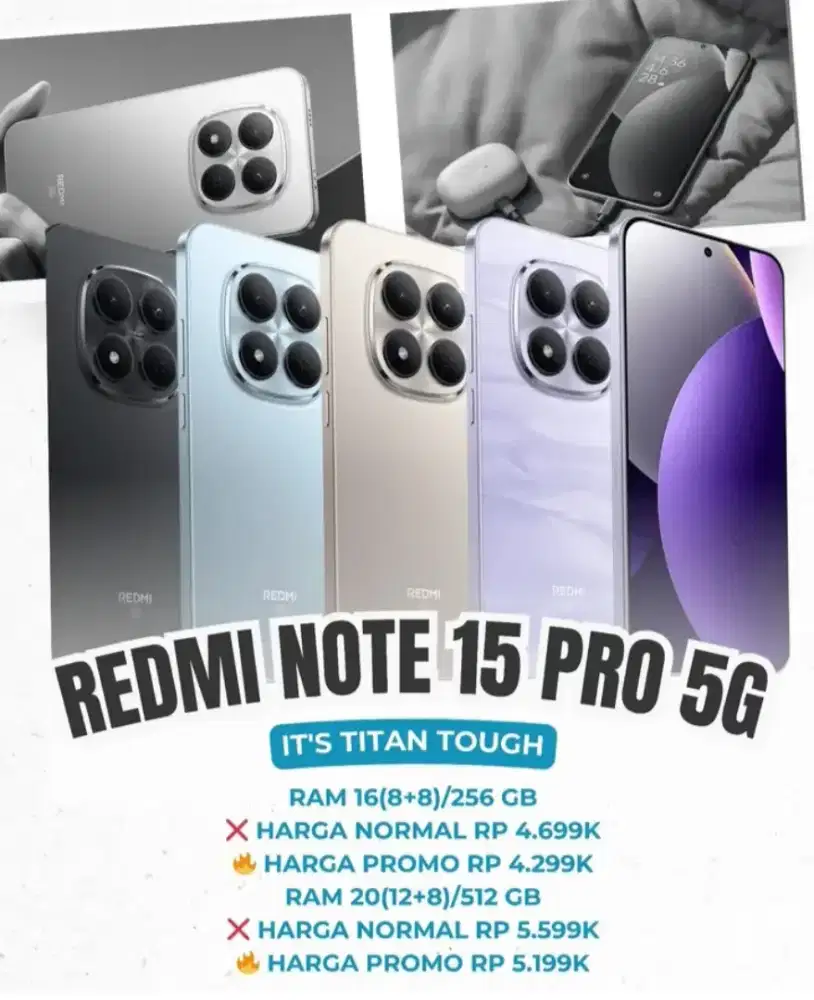 Redmi note 15 pro 5G 8/256 GB