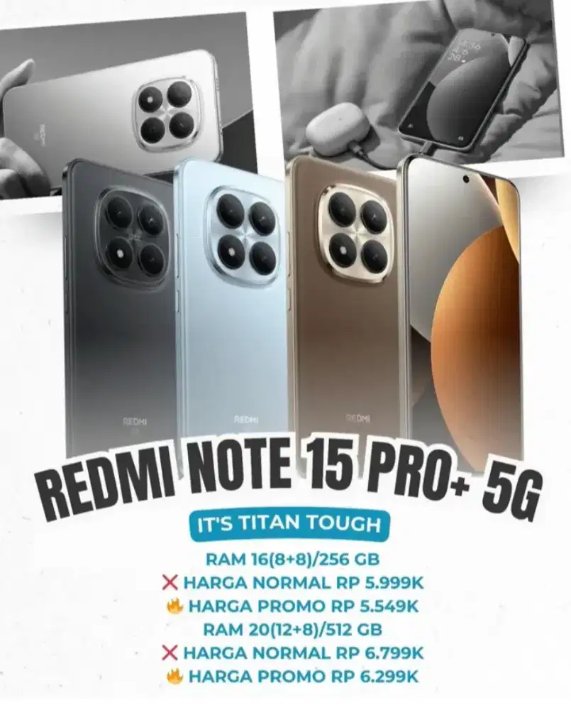 Redmi note 15 pro+ 5G 8/256 GB