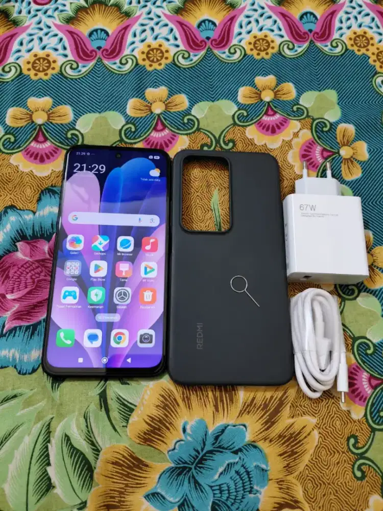 Redmi 15 RAM 8+8/128GB NFC Batt 7000mah niggal dos like new 99%