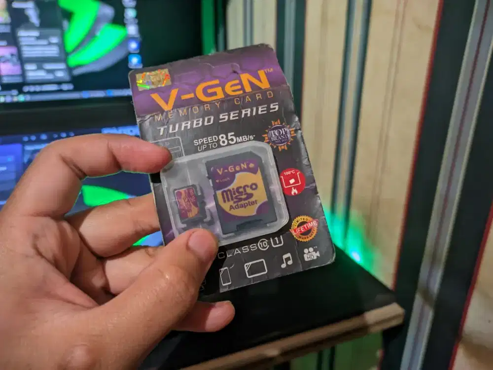 MICROSD SDCARD 16GB VGEN CLASS 10 MEMORY CARD (LIFETIME WARRANTY)