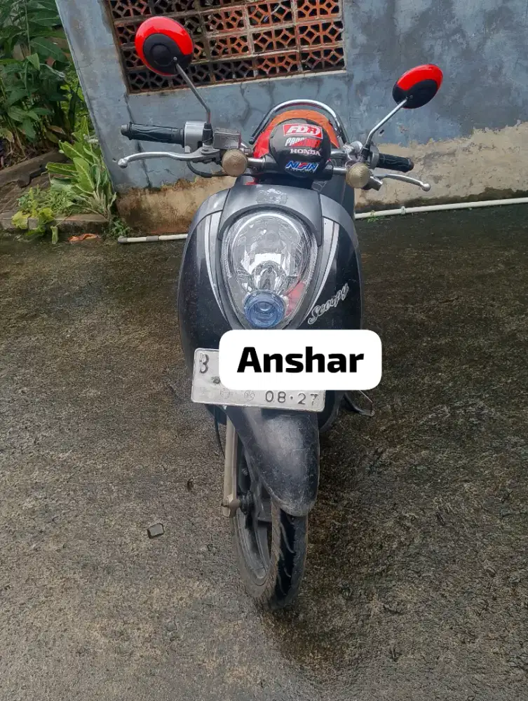 Motor Langka Original Terawat Scoopy Karburator 2013 Mantap Siap Pakai