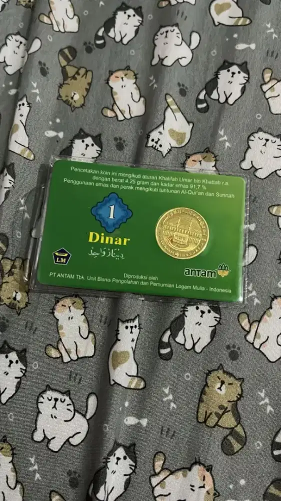 Jual Emas 1 Dinar Antam Asli