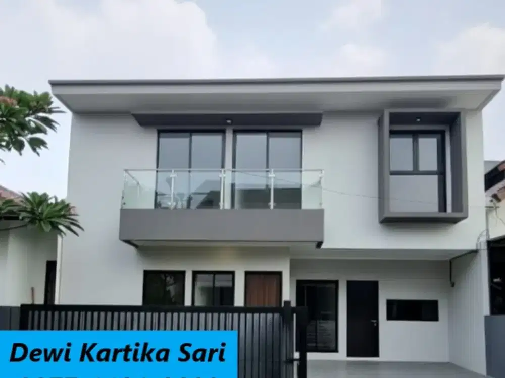 Rumah BRAND NEW Siap Huni Dg Harga Terbaik di Kucica Bintaro Jaya AM-17259