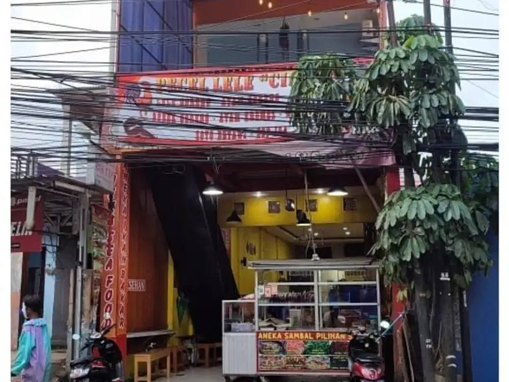 Ruko Pingir Jalan Dijual 3 Lantai Lt90m2