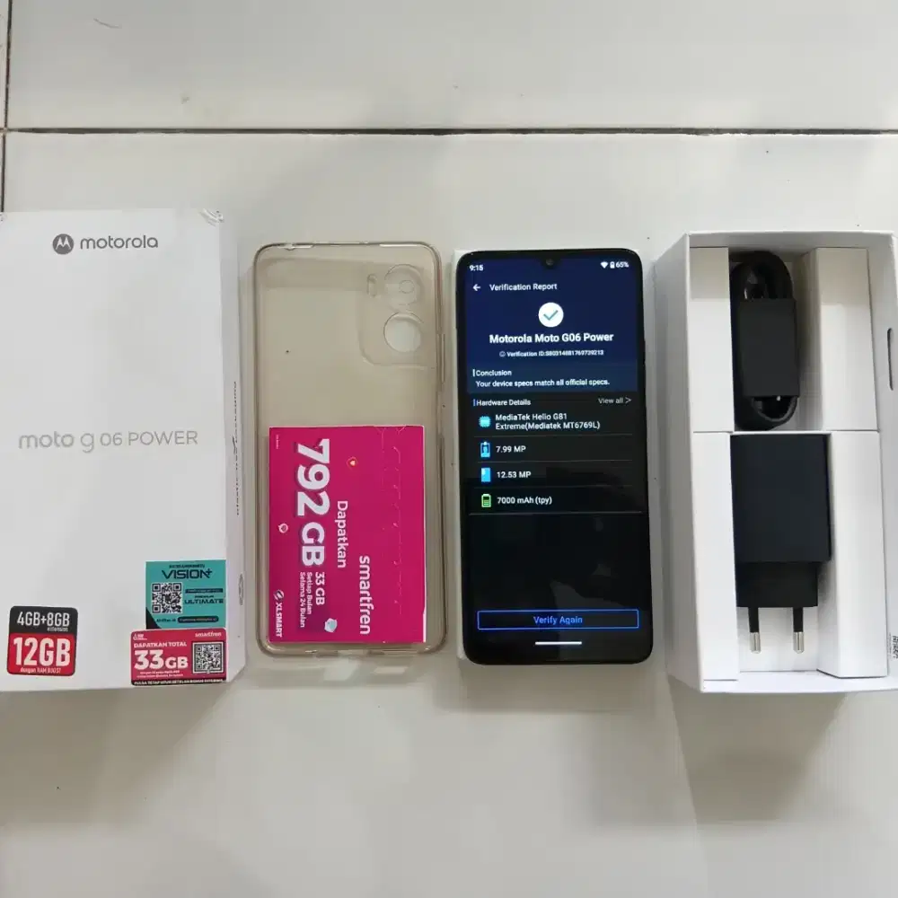 Motorola G06 Power NFC Fullset Preloved