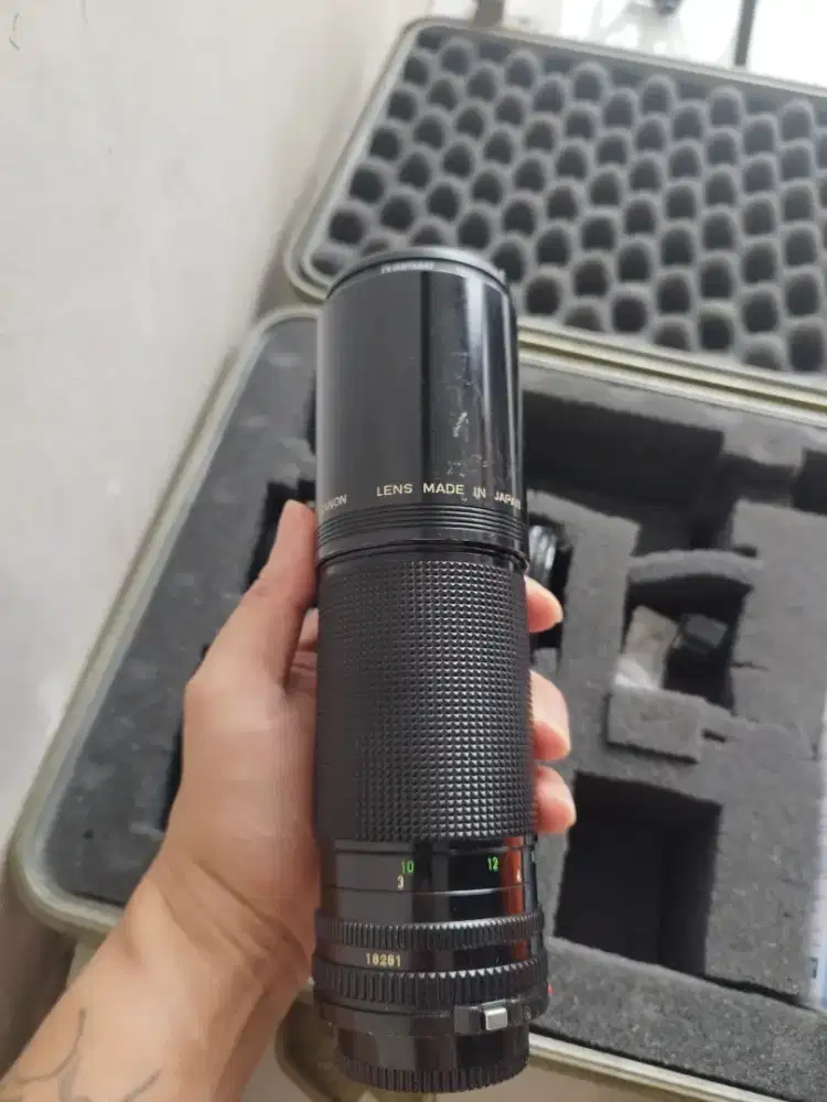 Lensa Canon FD 300mm Made in japan