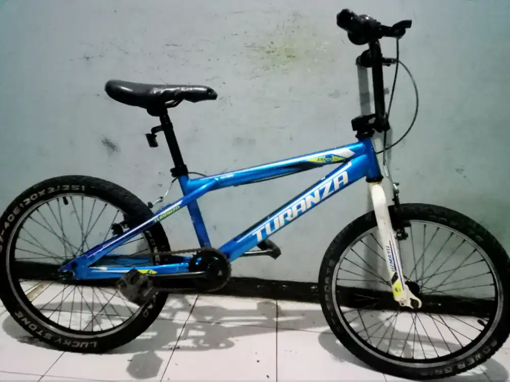 Dijual sepeda BMX TURANZA HI-TEN masih bagus batangan ORIan ban tebal
