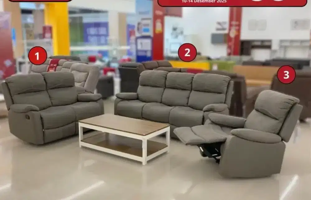 SOFA SET RECLINER