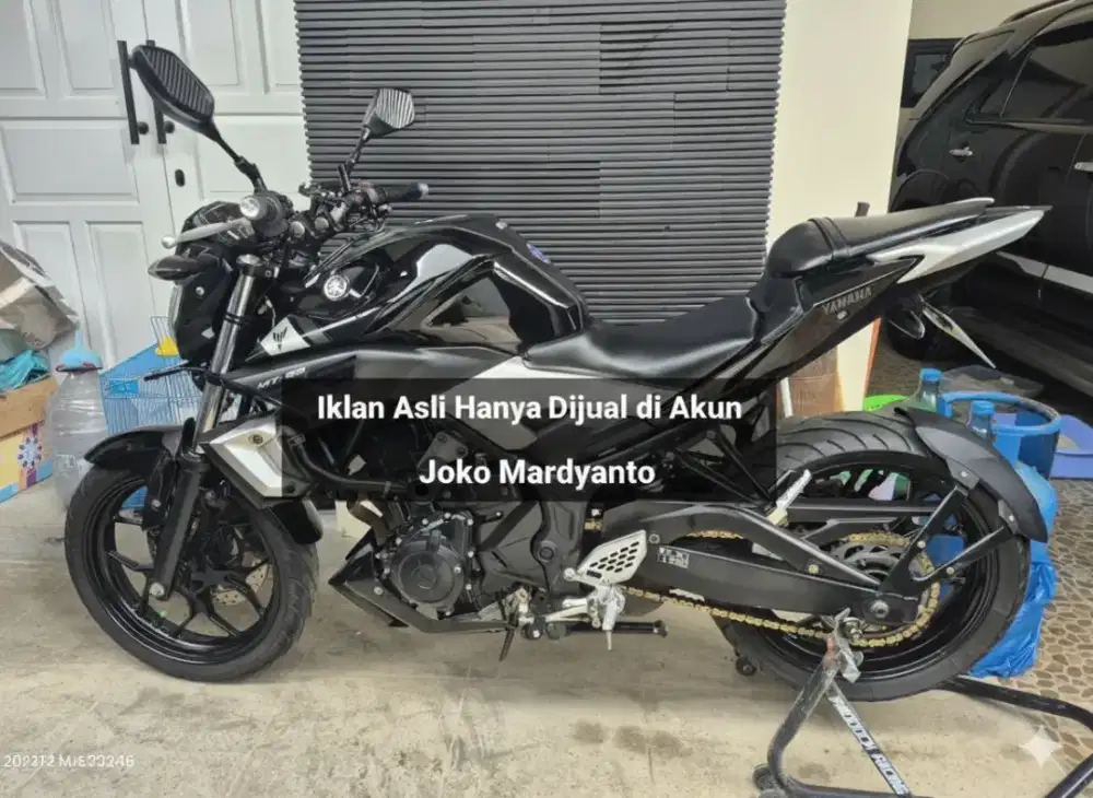 Dijual Yamaha MT25 / MT 25 tahun 2016 - Terawat dan siap pakai
