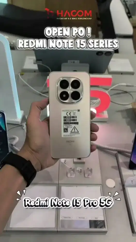 NEW REDMI NOTE 15 SERIES BRAND NEW READY STOK