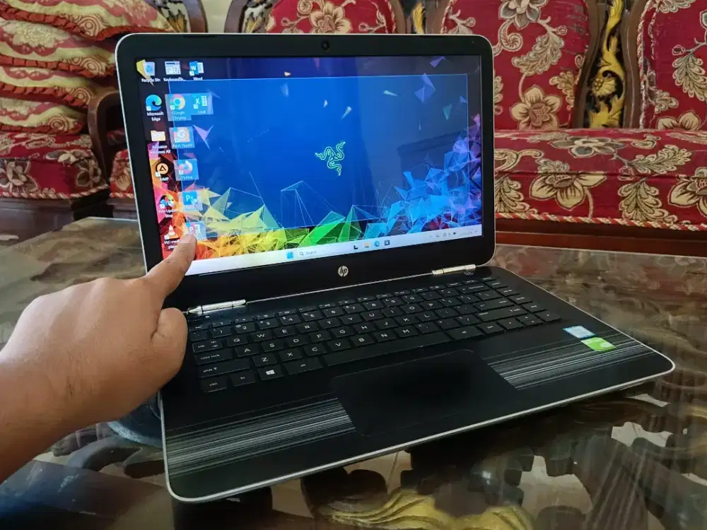 Laptop HP Pavilion Touchscreen Core i5 RAM 16GB SSD VGA Nvidia 2GB