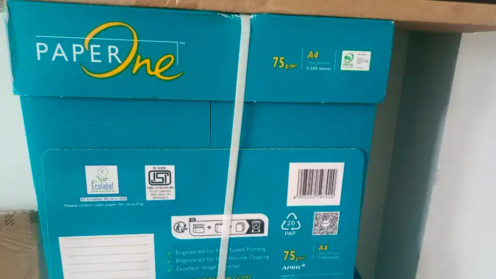 Kertas A4 merk paper one