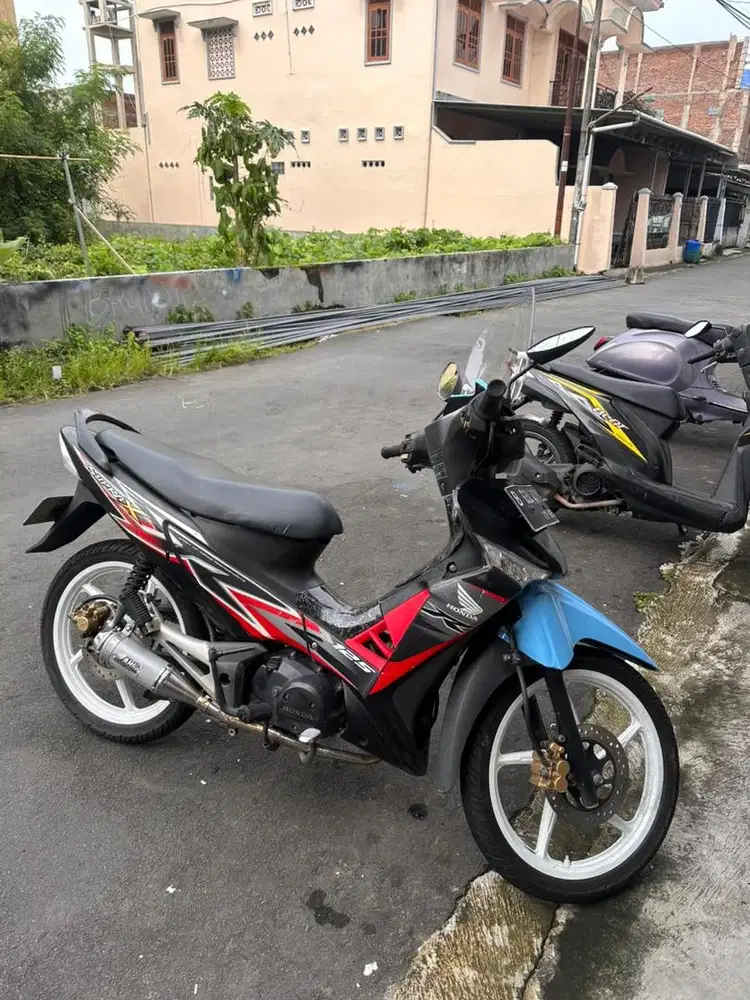 Motor bebek Honda Supra X 125 2012 siap jalan
