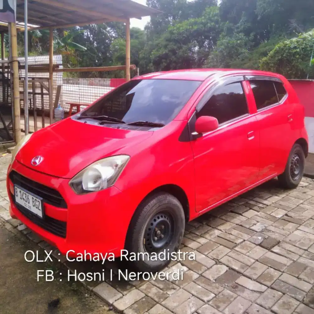 Daihatsu Ayla 2015 Bensin Manual Merah