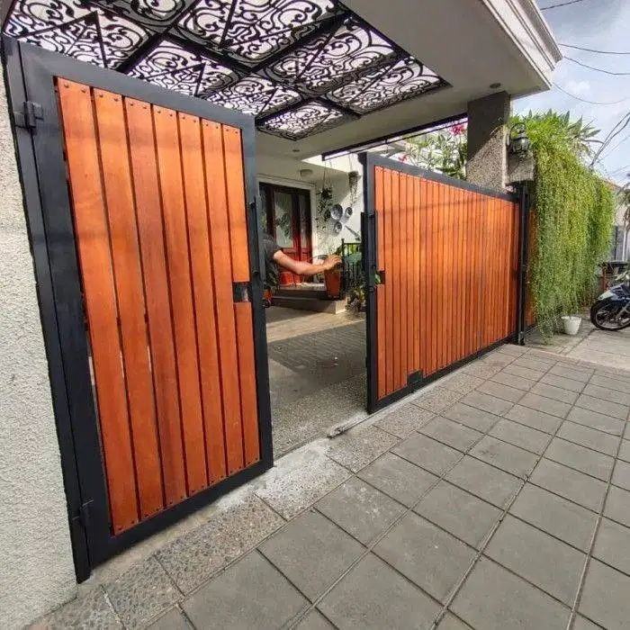 Bengkel las murah Pagar Gerbang Rumah minimalis beragam model