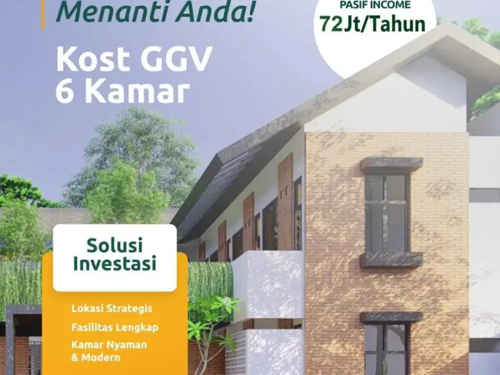 Griya Kost I Cinunuk , Rumah Kost Murah Income Besar , Bisa Dicicil !
