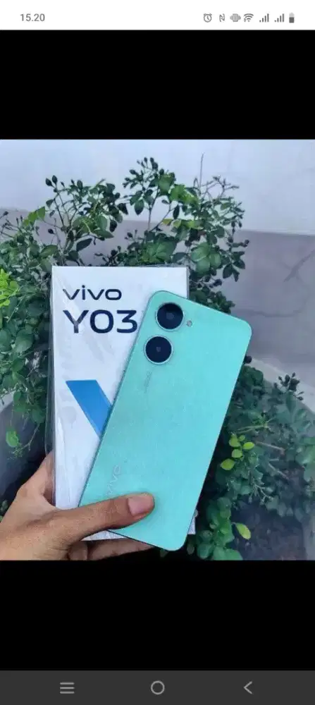 Vivo y03 ram 8/256 pullset no minus mulus