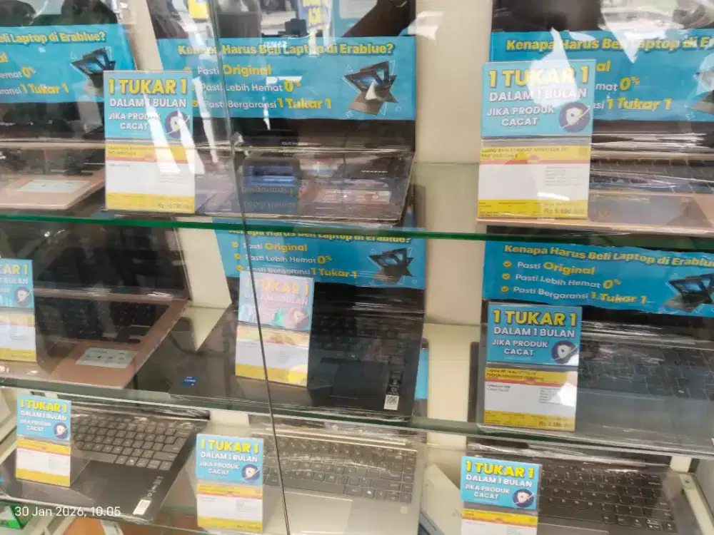 LAPTOP RESMI LENOVO, ACER, HP, ASUS. CICILAN tanpa DP, Cukup KTP