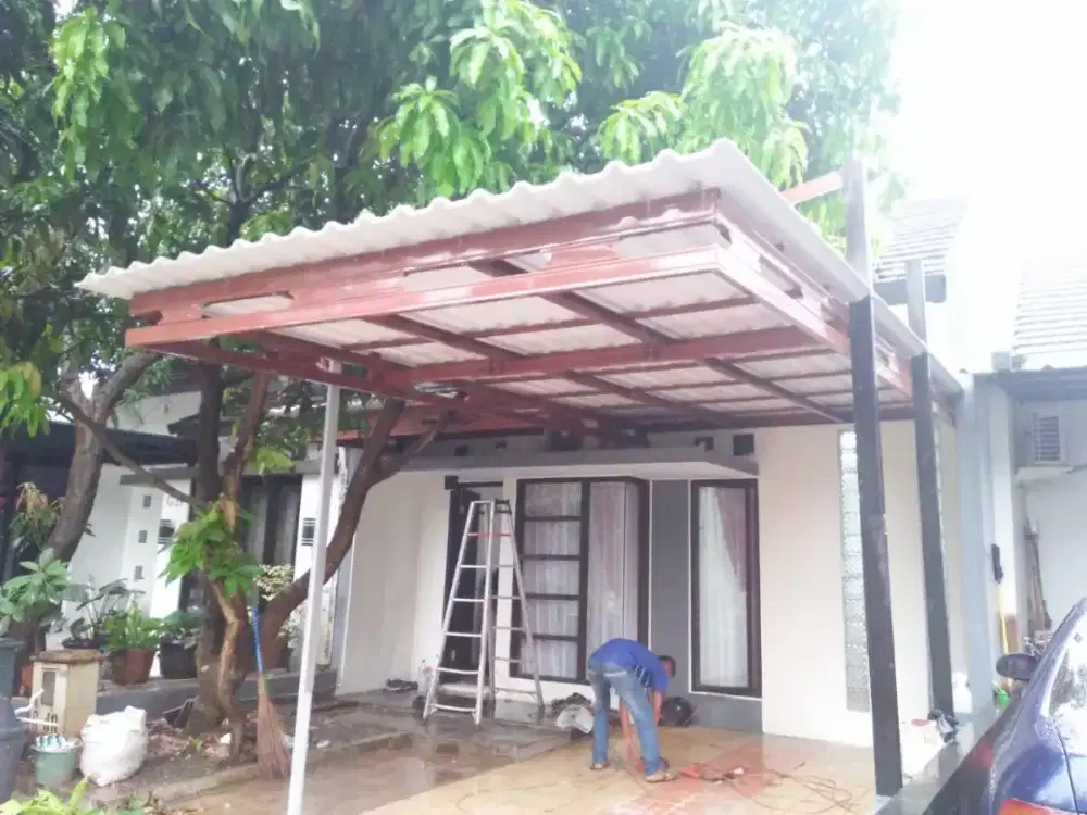 Kanopi baja ringan alderon uppc dobel layer