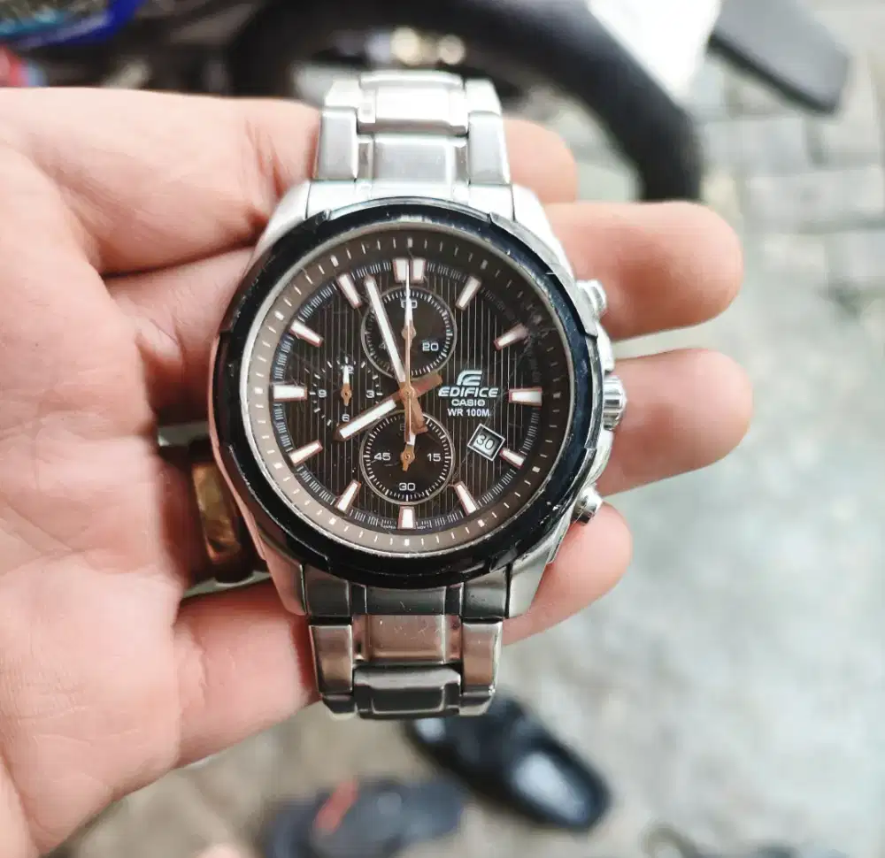 Casio Edifice seri 5118 Chrono Zero on Fullstainless