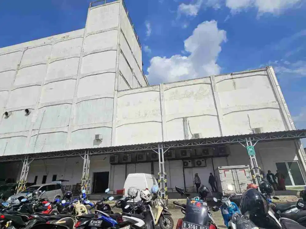 DIJUAL PABRIK EX COSMETIC DI CIMANGGIS RAPI DEKAT TOL CIJAGO AKSES KONTAINER