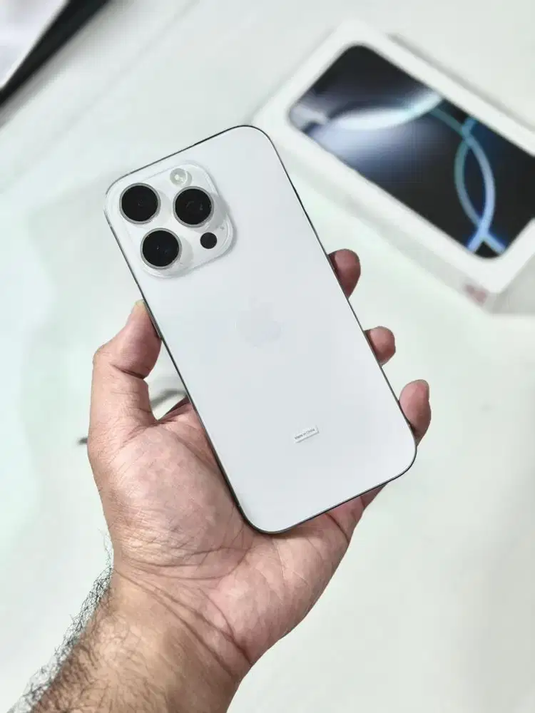 iPhone 16 Pro 128 Silver Resmi Indonesia