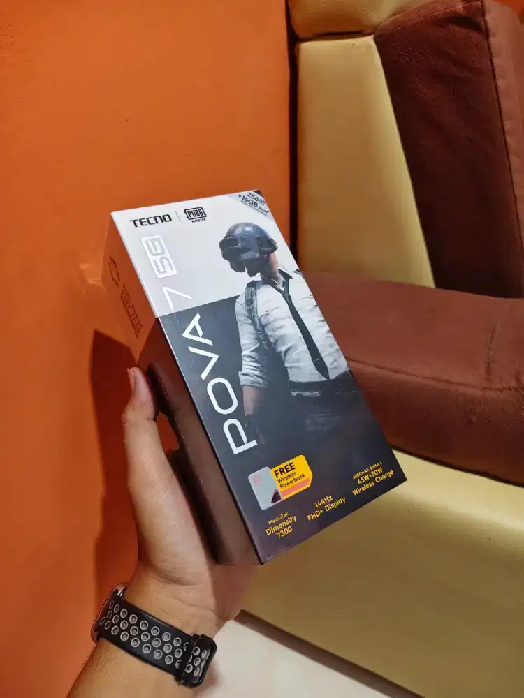 TECNO POVA 7 5G 8/256 NEW BARU