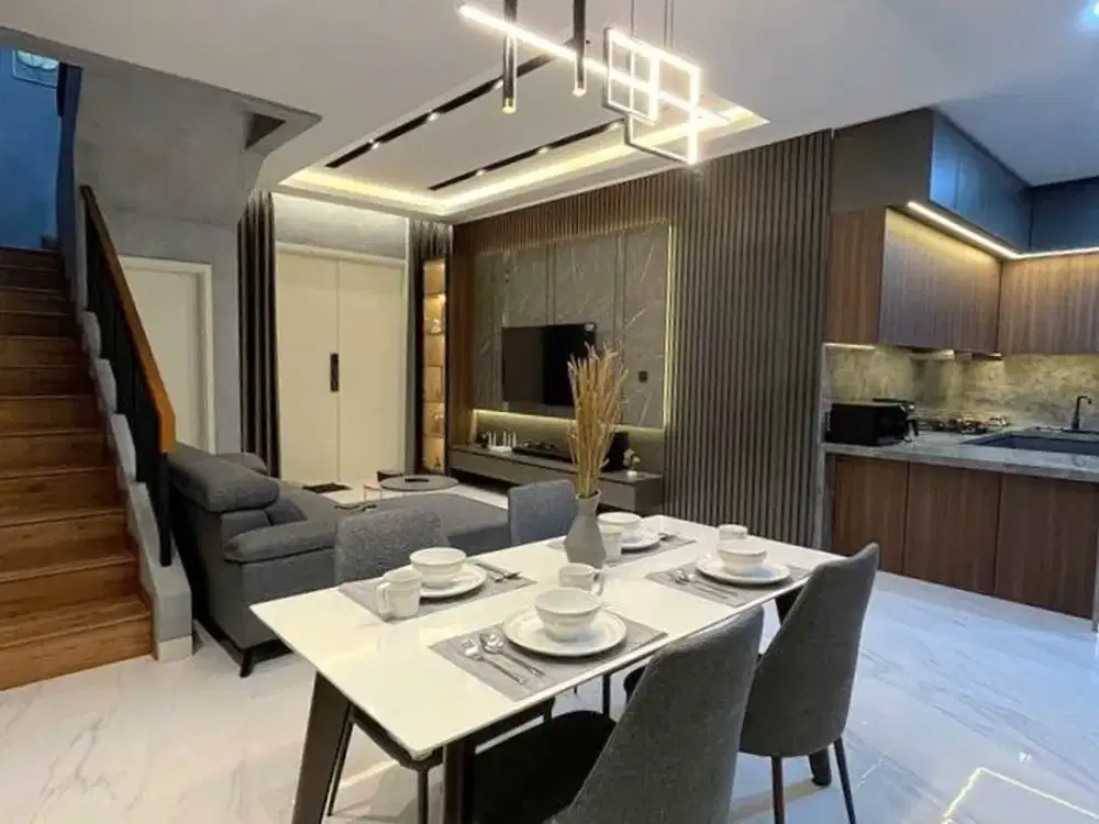 MURAH BANGET Rumah Full Furnished Design Interior Flamingo GADING SERPONG