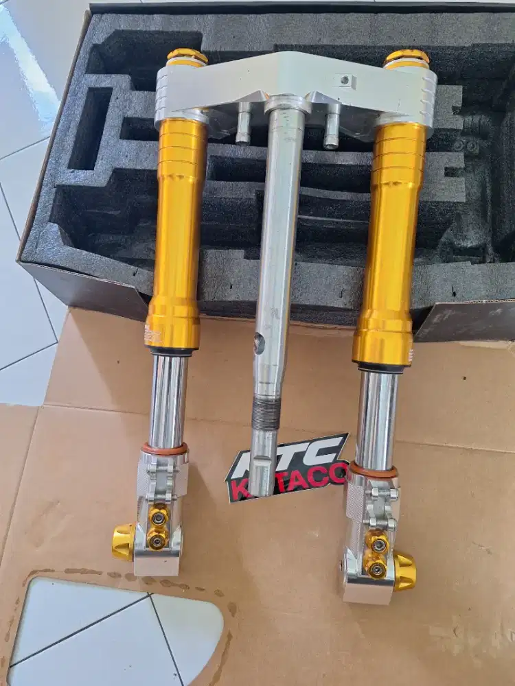 Shock upside down ktc kytaco aerox bekas