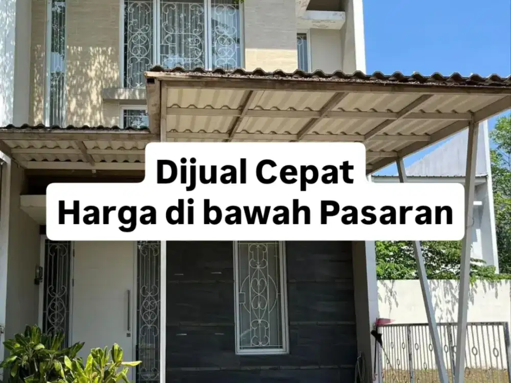 Jual CEPAT Rumah CANTIK Full Furnished di Citraland Cibubur Bogor sayap Jakarta harga MURAH banget