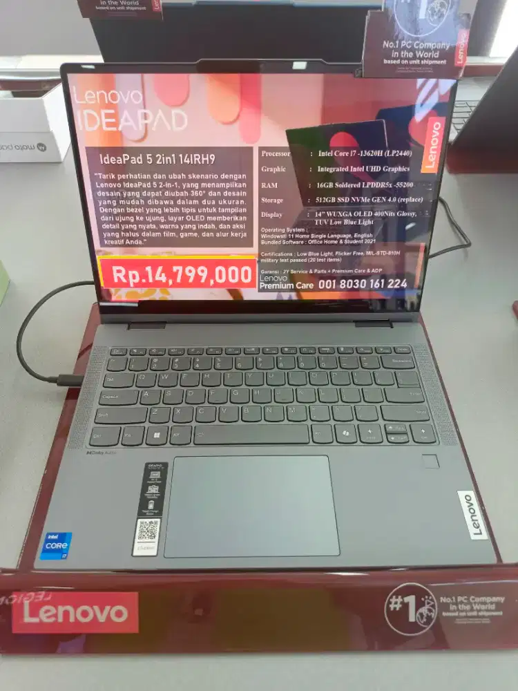 Kredit laptop Lenovo Ideapad 5 14IRH9